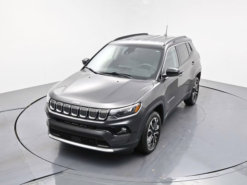 2022 Granite Crystal Metallic Clearcoat Jeep Compass Limited 4X4 SUV