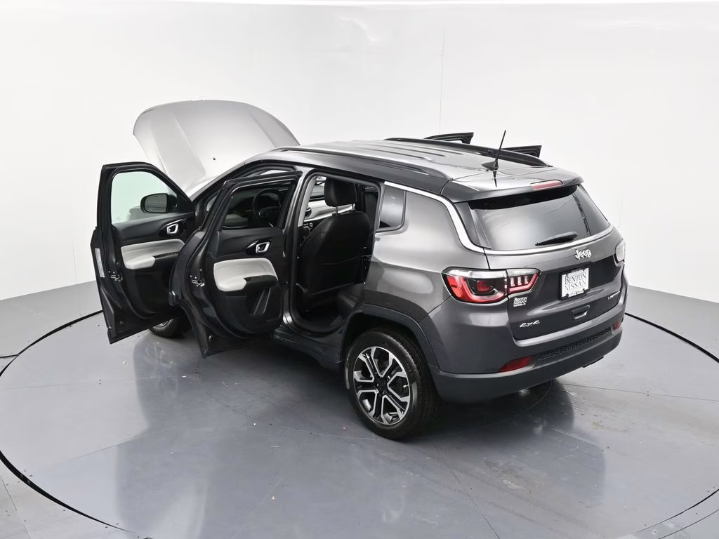 2022 Granite Crystal Metallic Clearcoat Jeep Compass Limited 4X4 SUV
