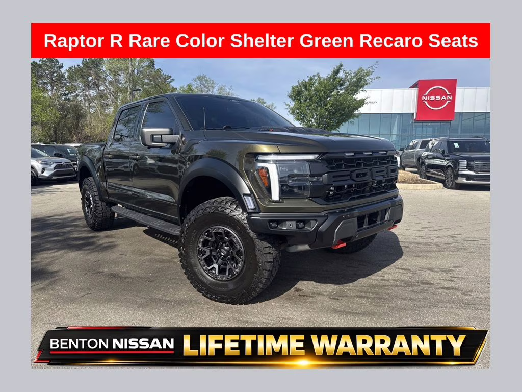 2024 Green Ford F-150 Raptor 4X4 Truck