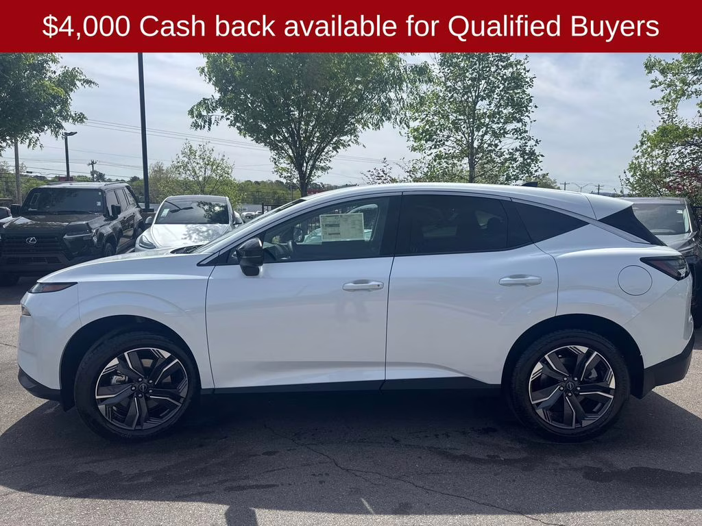 2026 Everest White Pearl Tricoat Nissan Murano SL AWD SUV