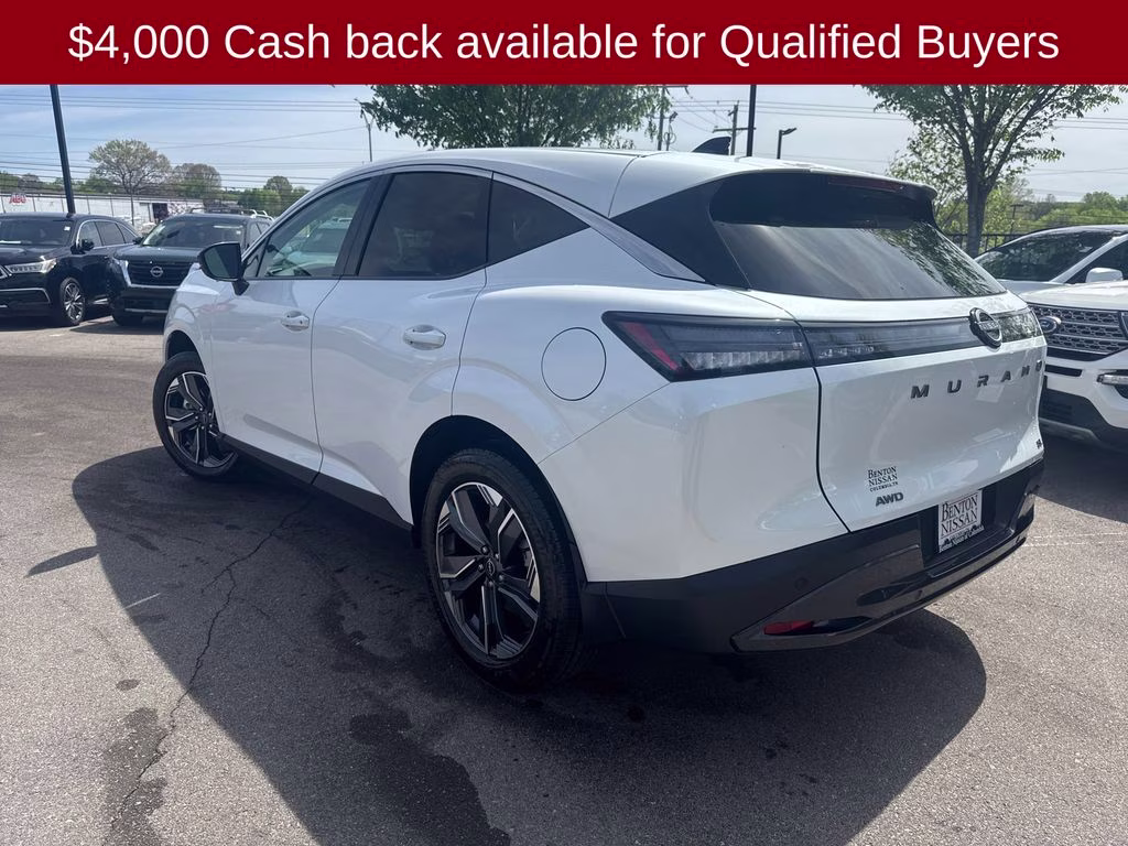 2026 Everest White Pearl Tricoat Nissan Murano SL AWD SUV