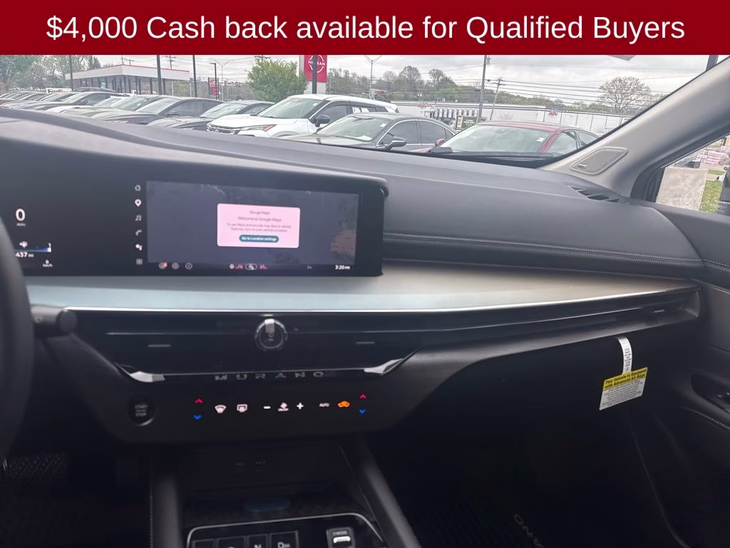 2026 Super Black Nissan Murano SL AWD SUV