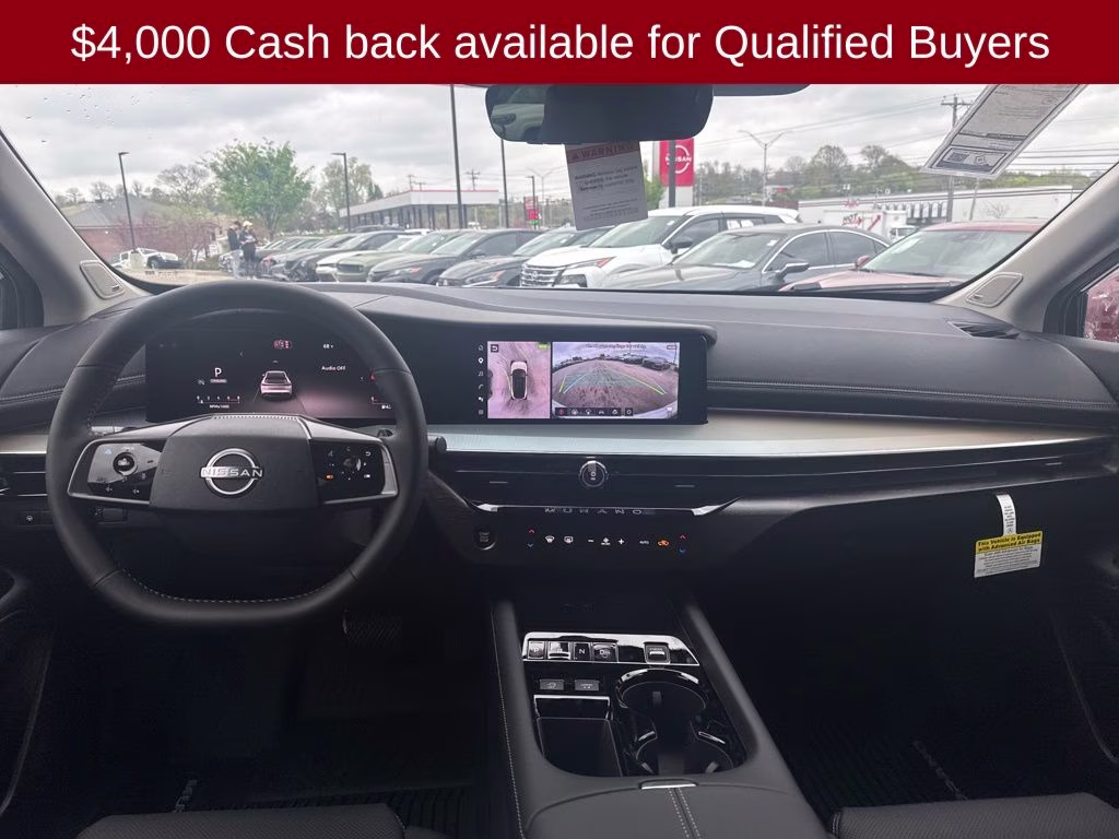 2026 Super Black Nissan Murano SL AWD SUV
