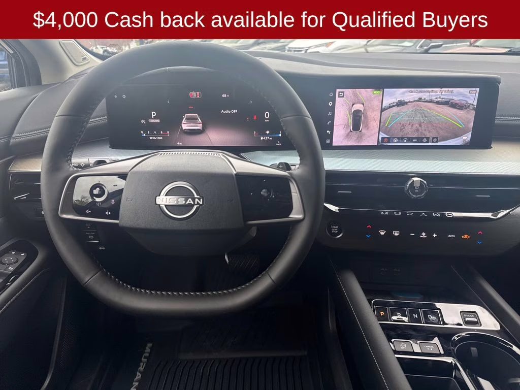 2026 Super Black Nissan Murano SL AWD SUV