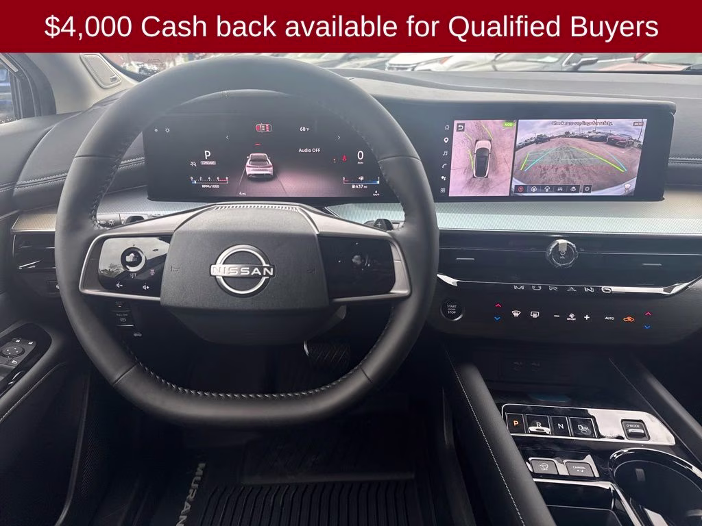 2026 Super Black Nissan Murano SL AWD SUV