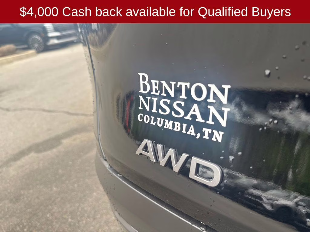 2026 Super Black Nissan Murano SL AWD SUV