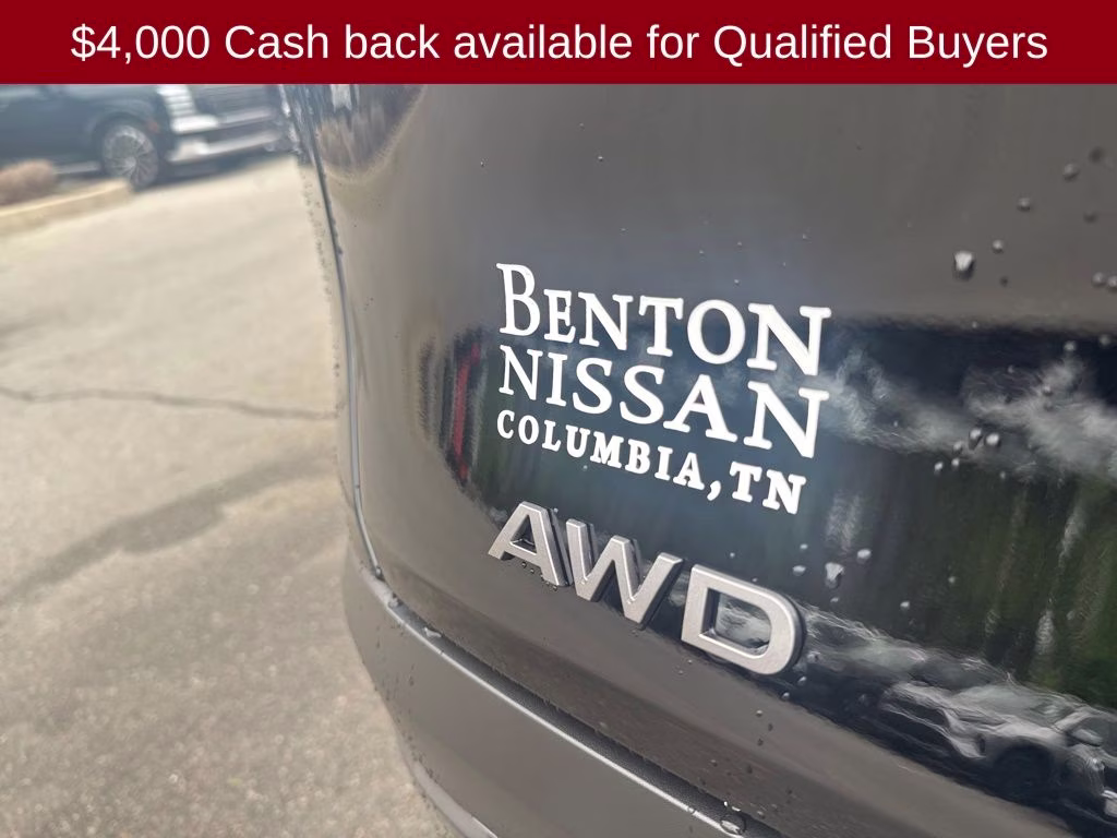 2026 Super Black Nissan Murano SL AWD SUV