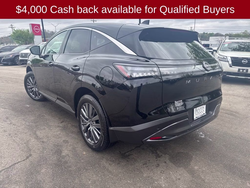 2026 Super Black Nissan Murano SL AWD SUV