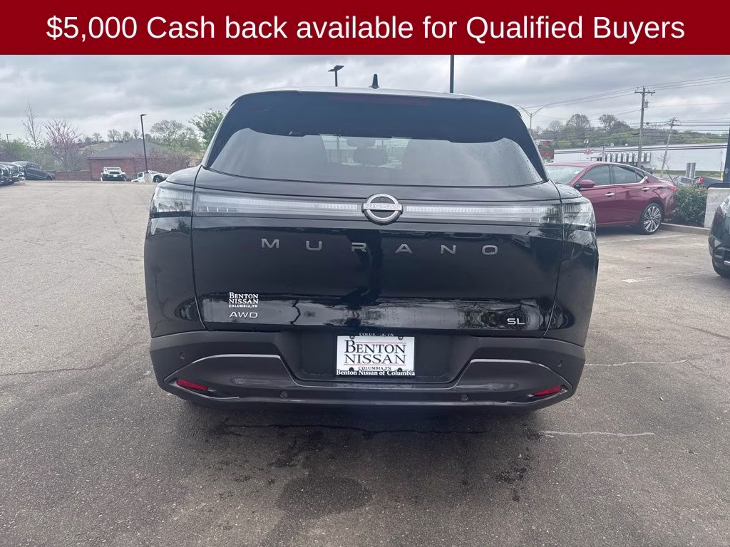 2026 Super Black Nissan Murano SL AWD SUV