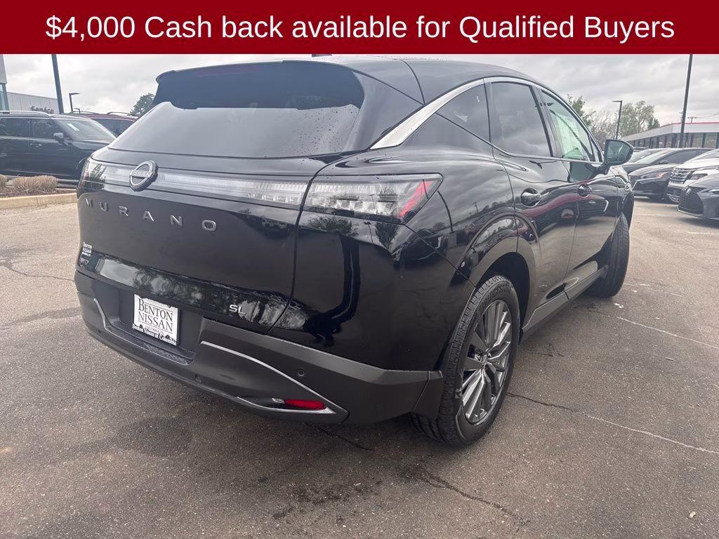 2026 Super Black Nissan Murano SL AWD SUV