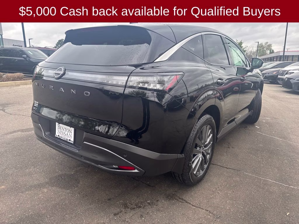 2026 Super Black Nissan Murano SL AWD SUV