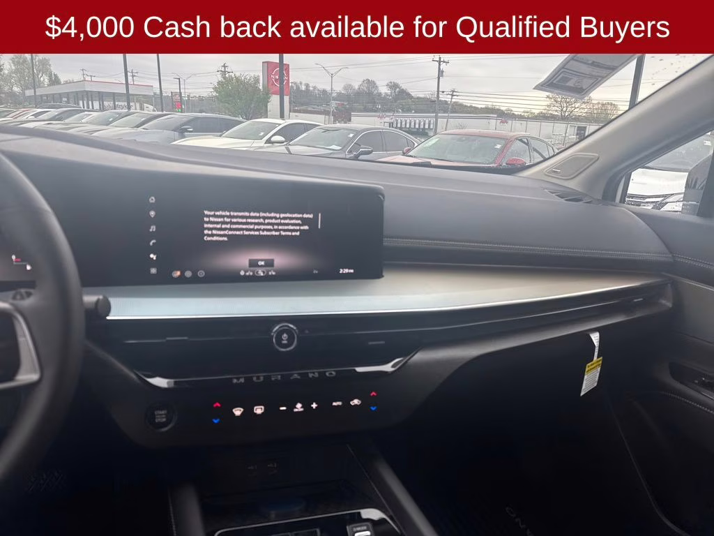 2026 Everest White Pearl Tricoat Nissan Murano SL AWD SUV