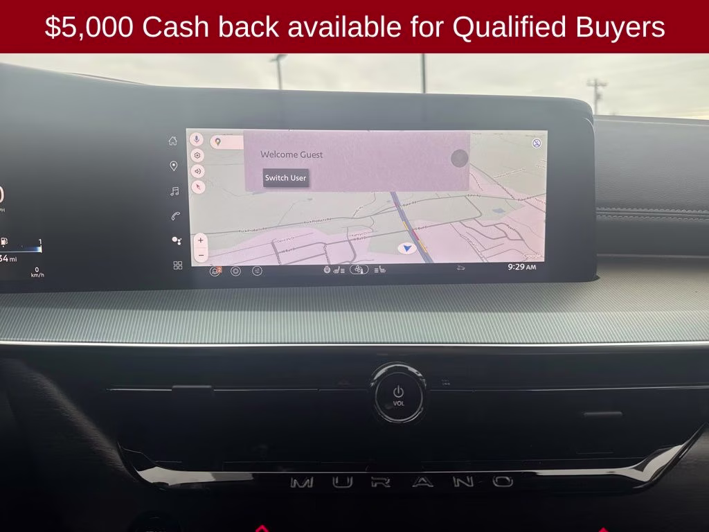 2026 Everest White Pearl Tricoat Nissan Murano SL AWD SUV