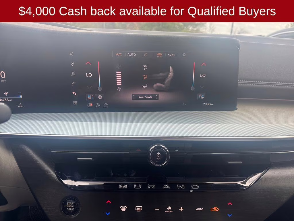 2026 Aurora Blue Pearl Metallic Nissan Murano SL AWD SUV