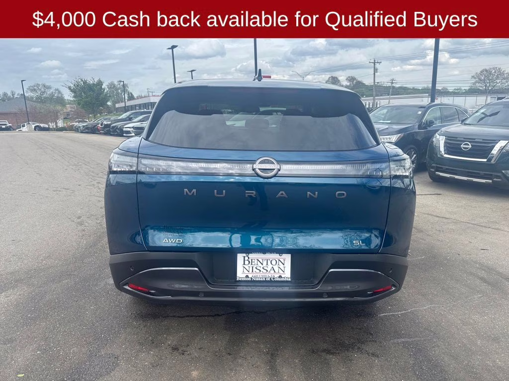 2026 Aurora Blue Pearl Metallic Nissan Murano SL AWD SUV