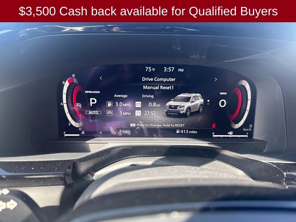 2026 Boulder Gray Pearl Nissan Pathfinder Platinum 4X4 SUV