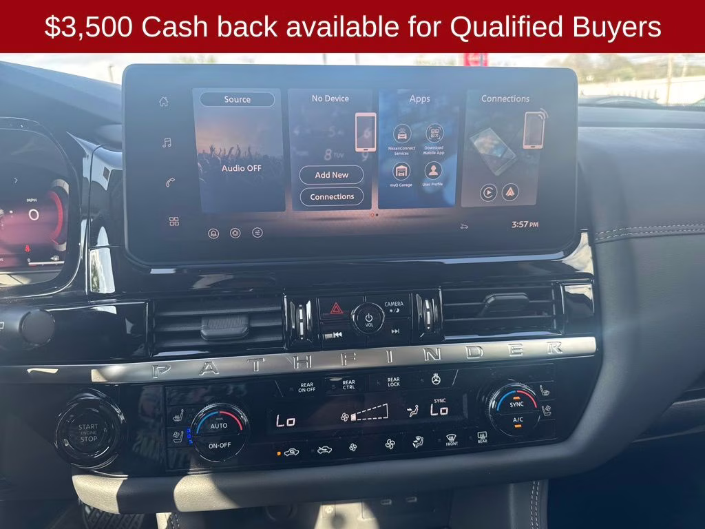 2026 Boulder Gray Pearl Nissan Pathfinder Platinum 4X4 SUV