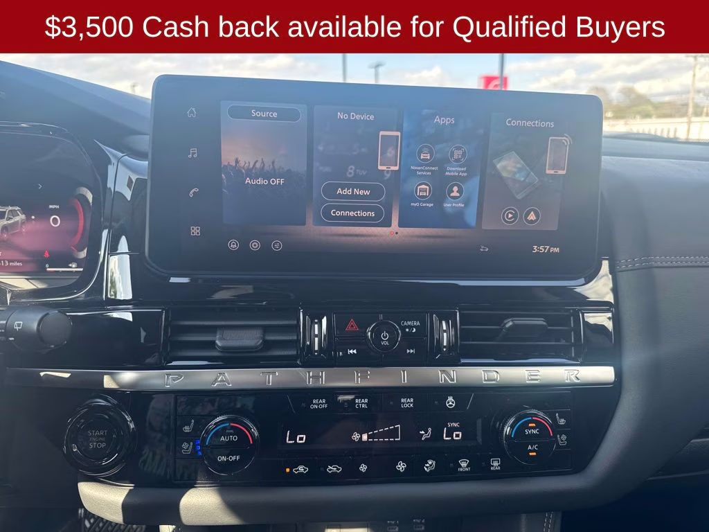 2026 Boulder Gray Pearl Nissan Pathfinder Platinum 4X4 SUV