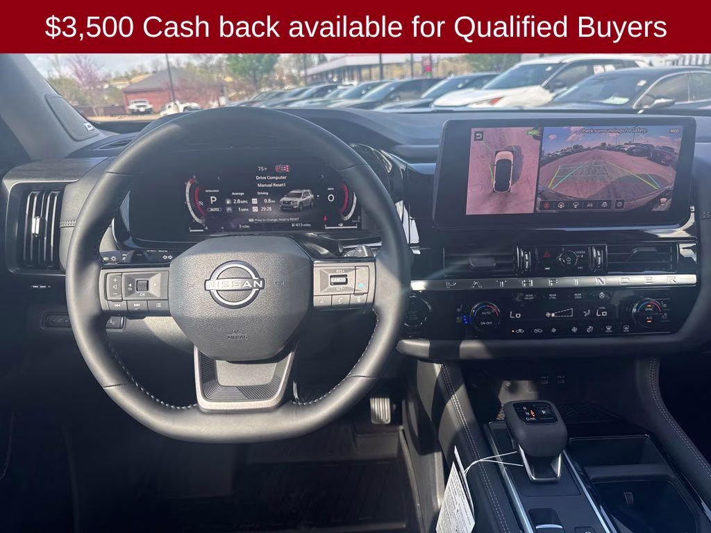 2026 Boulder Gray Pearl Nissan Pathfinder Platinum 4X4 SUV