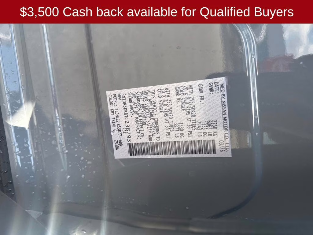 2026 Boulder Gray Pearl Nissan Pathfinder Platinum 4X4 SUV