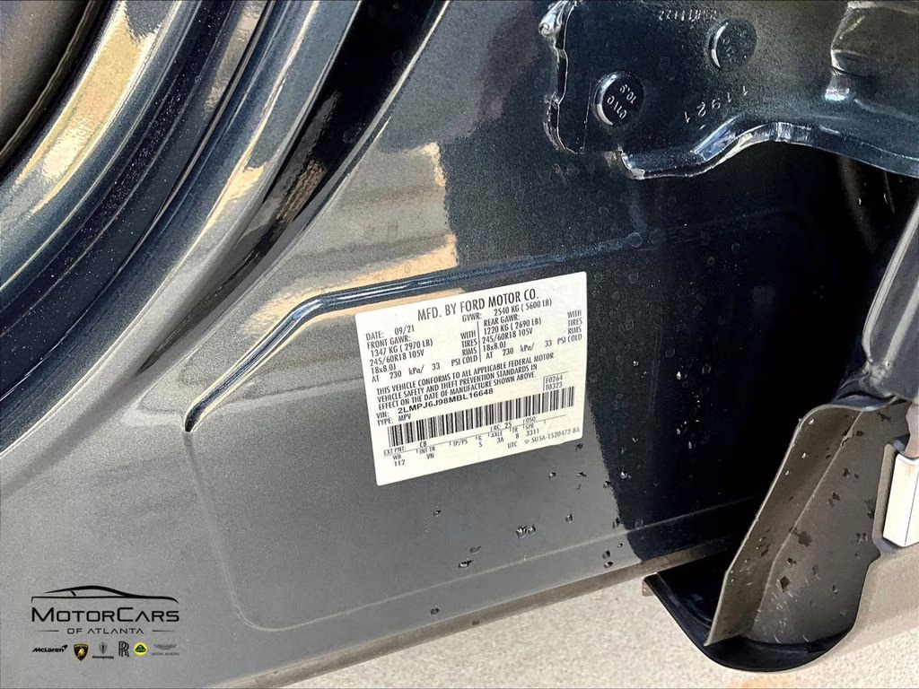 2021 Blue Lincoln Nautilus Standard Well-Equipped Nautilus FWD SUV