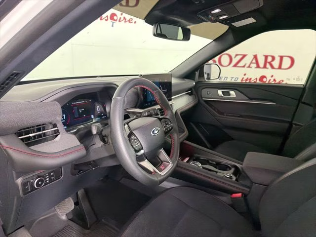 2025 White Metallic Ford Explorer ST 4X4 SUV
