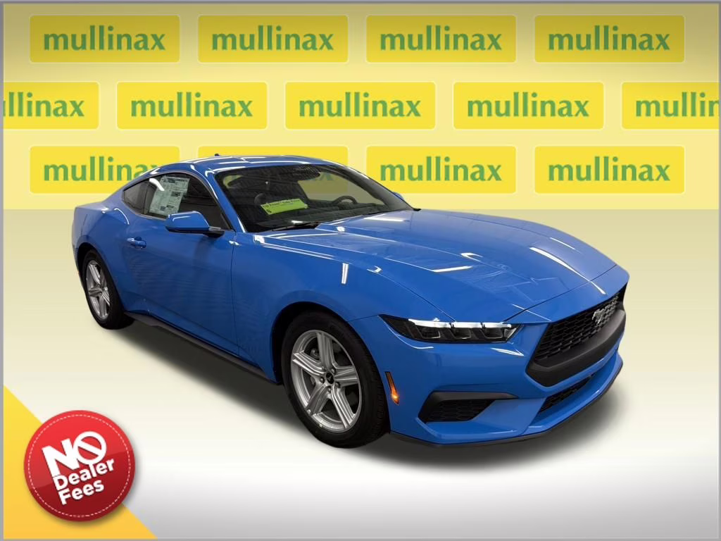 2026 GRABBER BLUE Ford Mustang EcoBoost Premium RWD Coupe