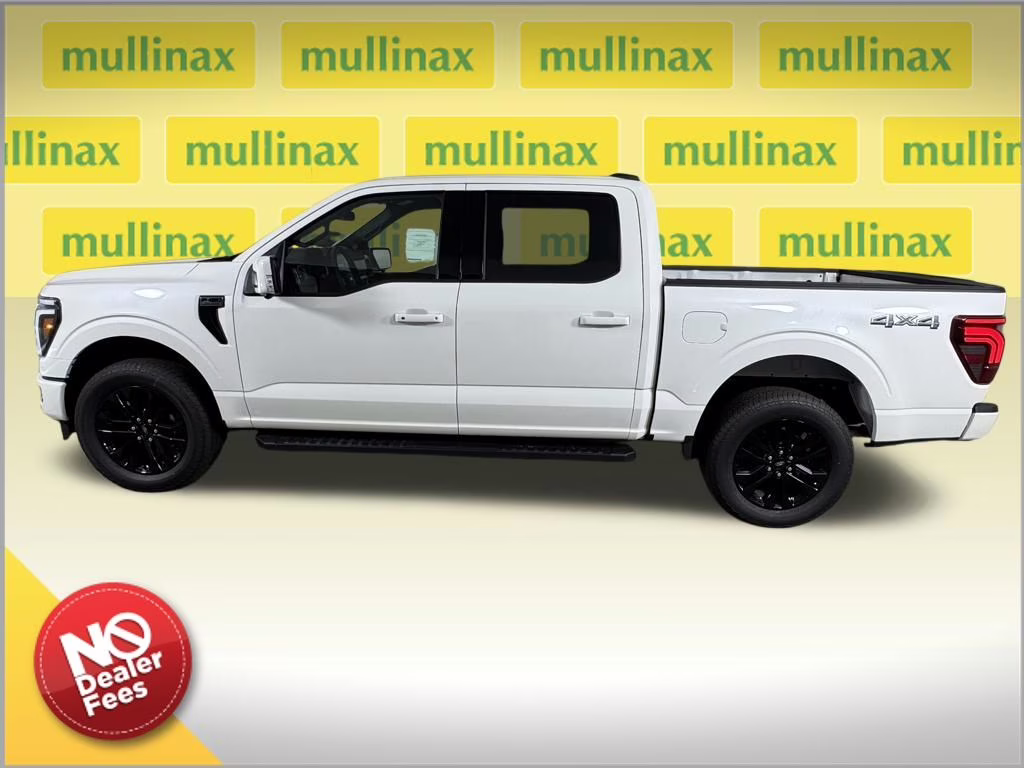 2026 Star White Metallic Tri-Coat Ford F-150 Lariat 4X4 Truck