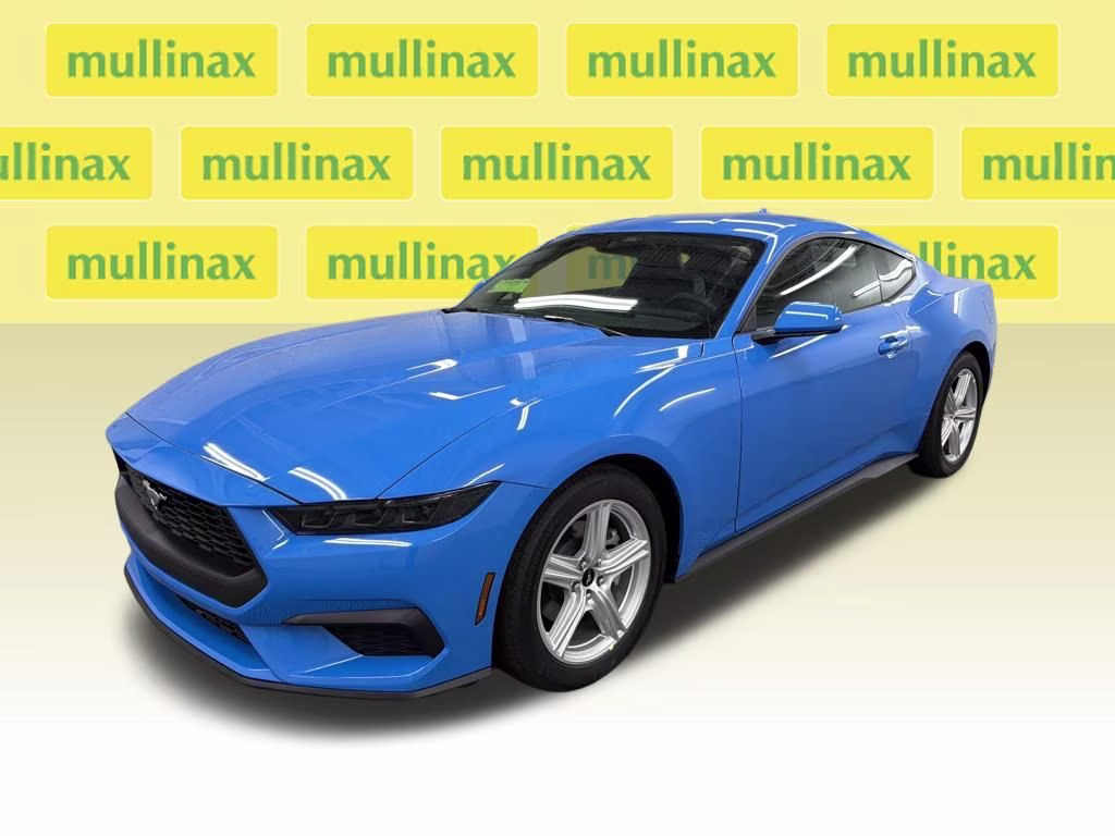 2026 GRABBER BLUE Ford Mustang EcoBoost Premium RWD Coupe