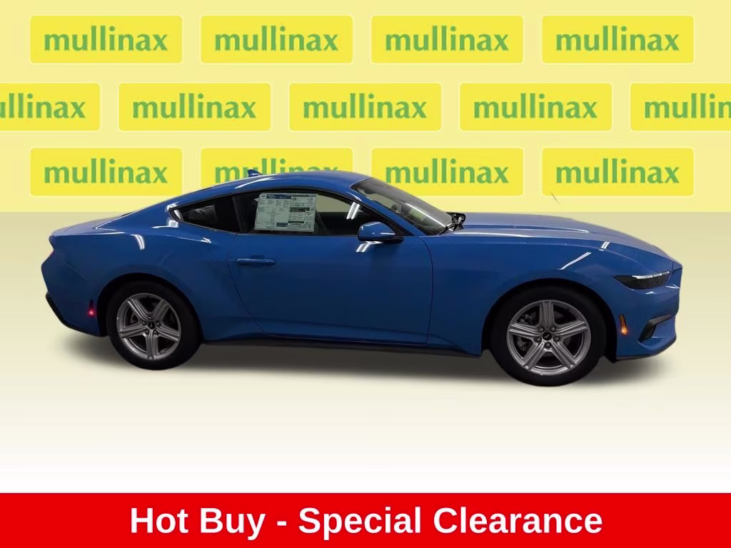 2026 GRABBER BLUE Ford Mustang EcoBoost Premium RWD Coupe