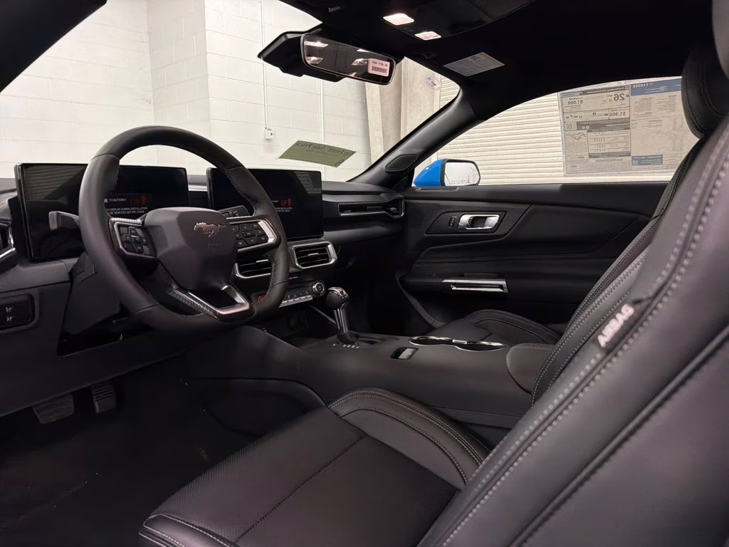 2026 GRABBER BLUE Ford Mustang EcoBoost Premium RWD Coupe