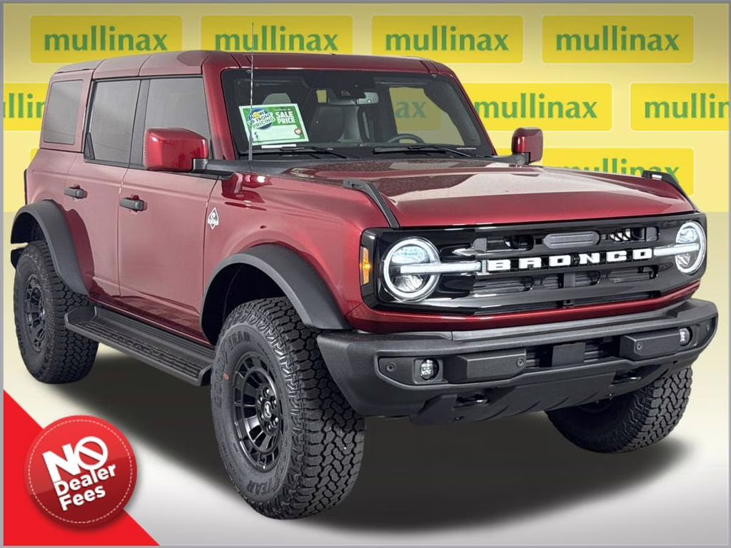 2026 Ruby Red Metallic Tinted Clearcoat Ford Bronco Outer Banks 4X4 SUV
