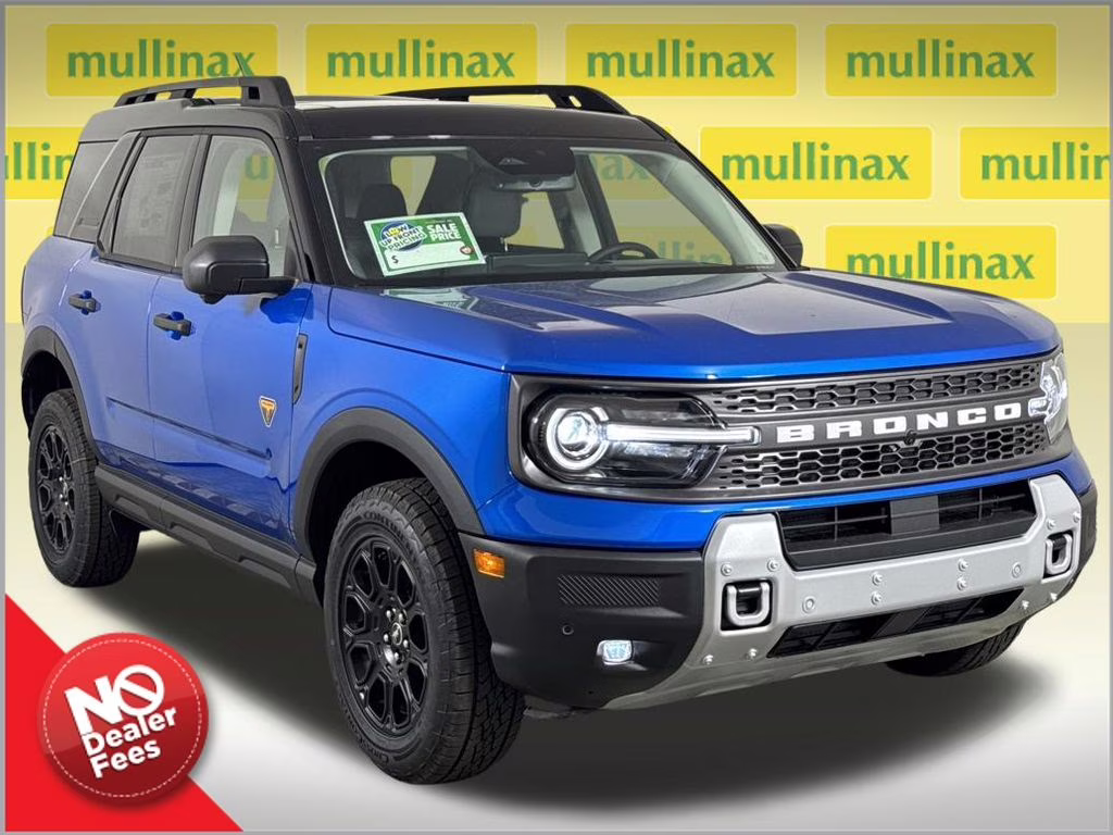 2026 Velocity Blue Metallic Ford Bronco Sport Badlands 4X4 SUV