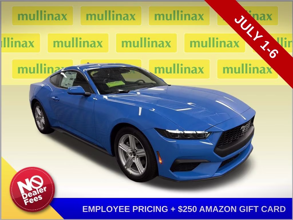 2026 GRABBER BLUE Ford Mustang EcoBoost Premium RWD Coupe