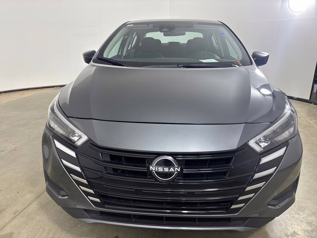2025 Gun Metallic Nissan Versa 1.6 S FWD Sedan