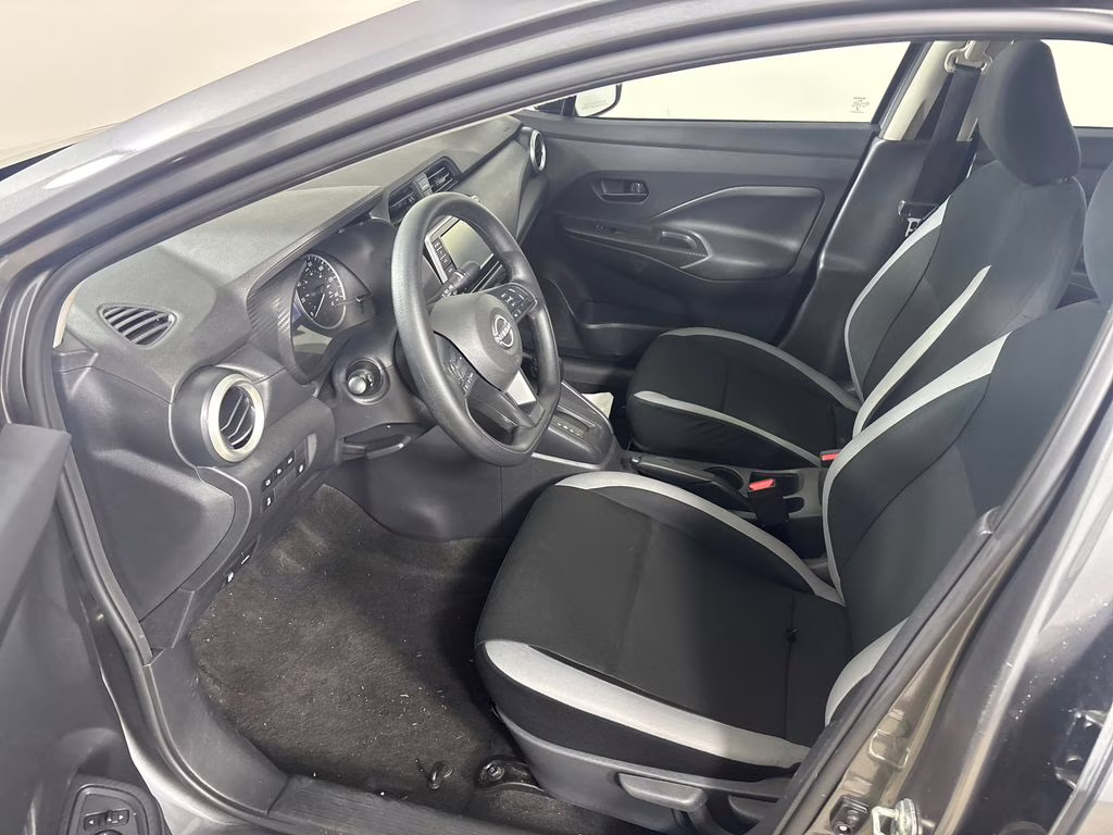 2025 Gun Metallic Nissan Versa 1.6 S FWD Sedan