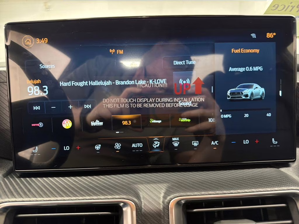 2026 GRABBER BLUE Ford Mustang EcoBoost Premium RWD Coupe