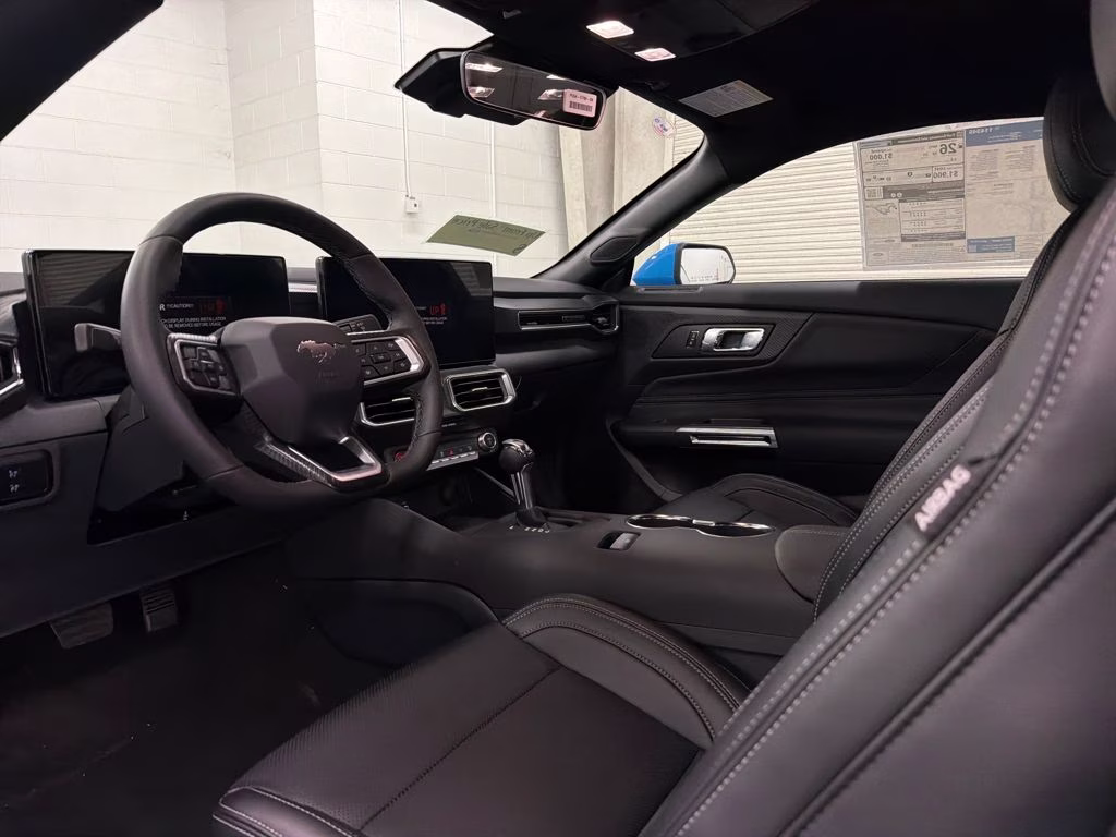 2026 GRABBER BLUE Ford Mustang EcoBoost Premium RWD Coupe