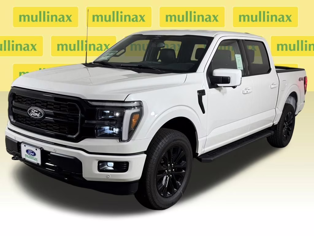 2026 Star White Metallic Tri-Coat Ford F-150 Lariat 4X4 Truck