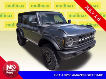 2026 Carbonized Gray Metallic Ford Bronco Big Bend 4X4 SUV