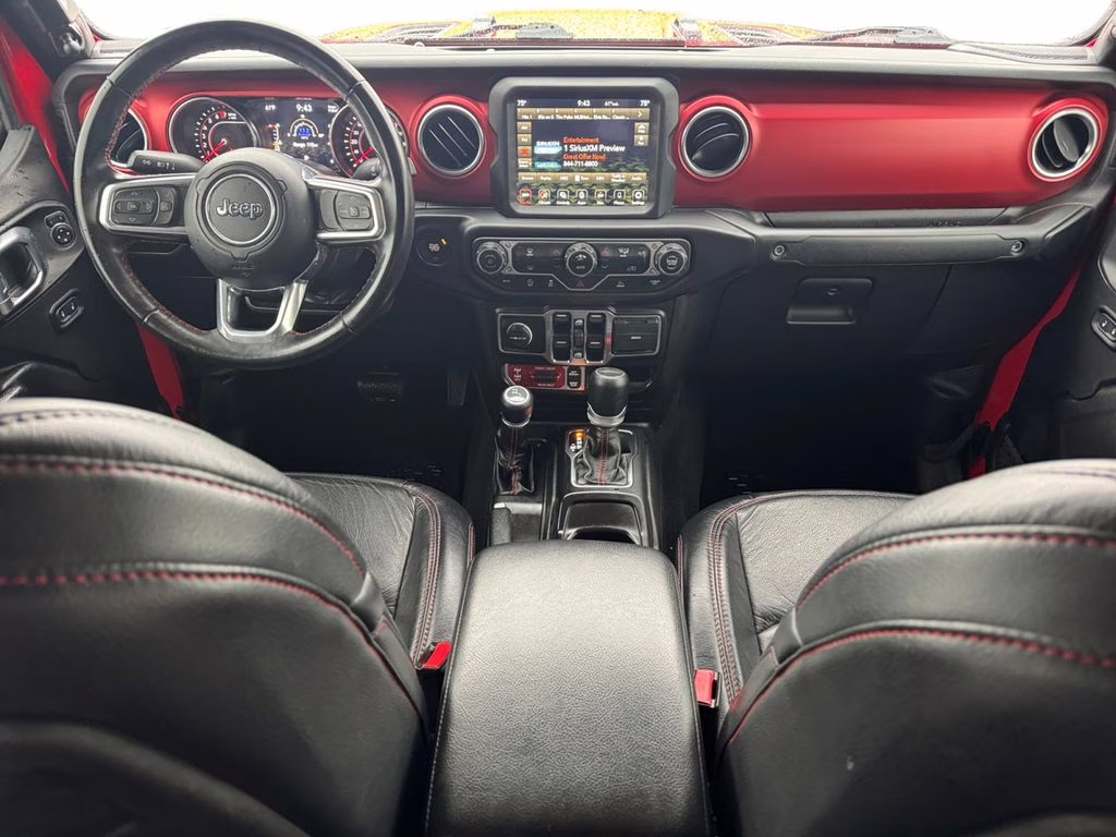 2022 Firecracker Red Clearcoat Jeep Gladiator Rubicon 4X4 Truck