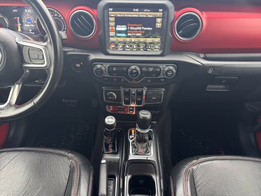 2022 Firecracker Red Clearcoat Jeep Gladiator Rubicon 4X4 Truck