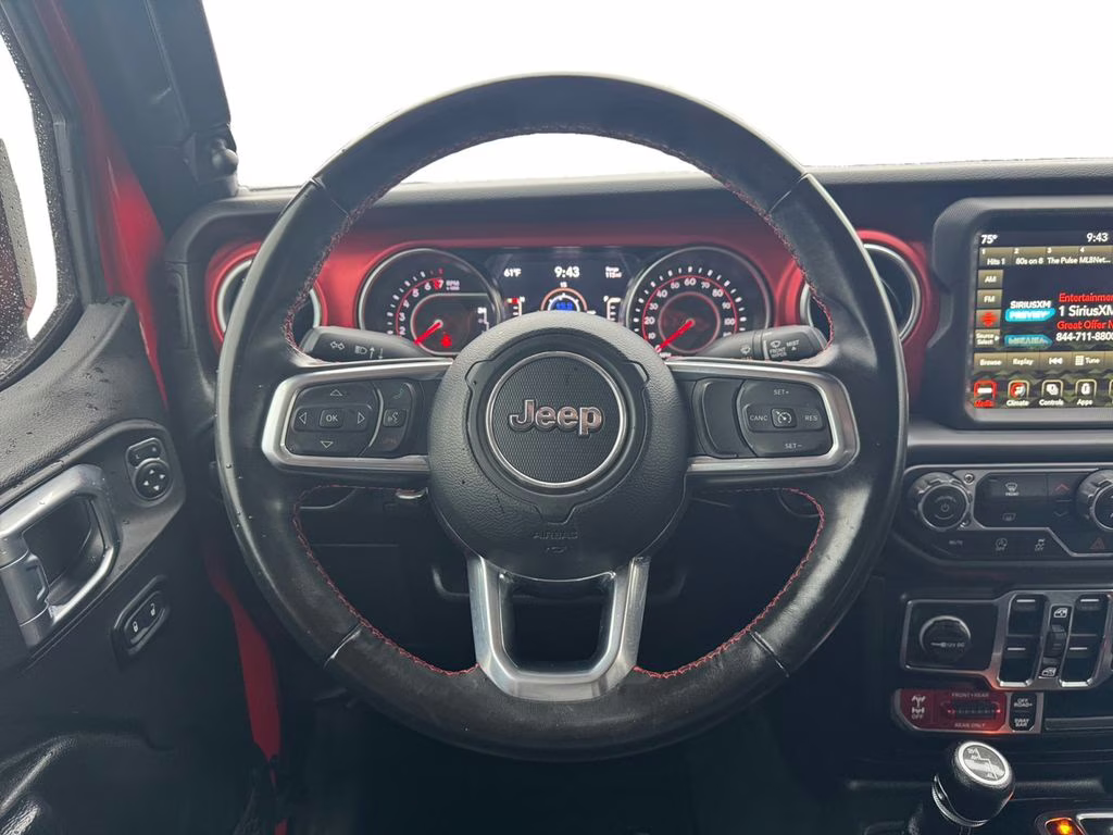 2022 Firecracker Red Clearcoat Jeep Gladiator Rubicon 4X4 Truck