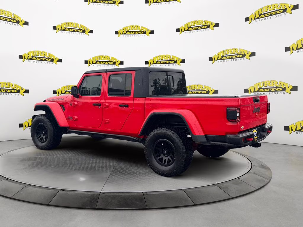 2022 Firecracker Red Clearcoat Jeep Gladiator Rubicon 4X4 Truck
