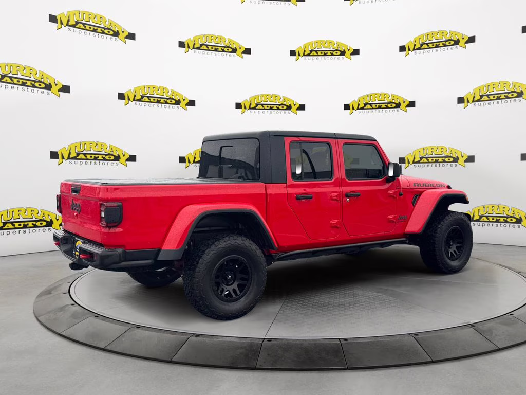 2022 Firecracker Red Clearcoat Jeep Gladiator Rubicon 4X4 Truck