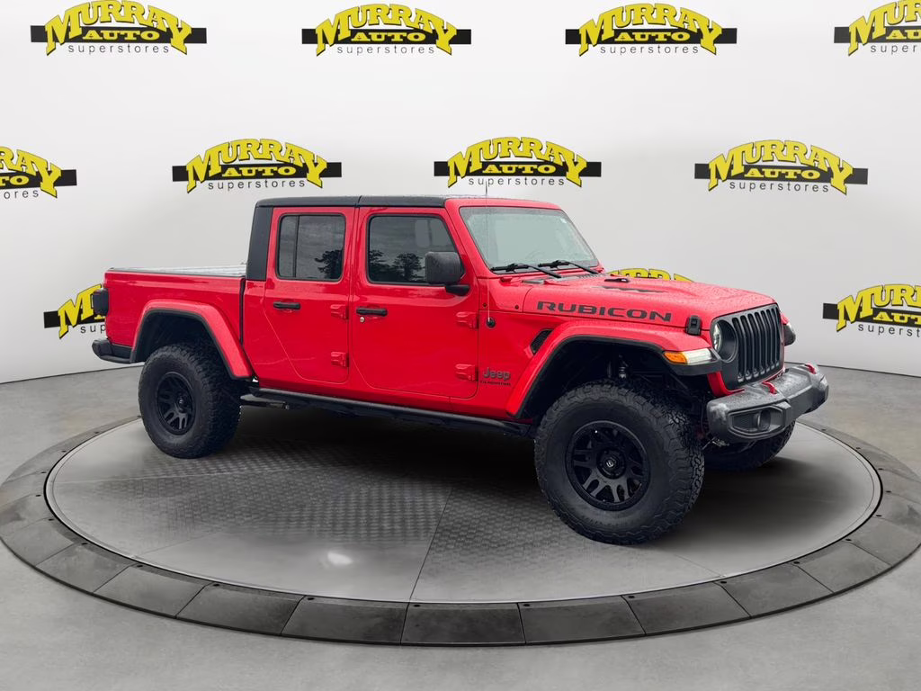 2022 Firecracker Red Clearcoat Jeep Gladiator Rubicon 4X4 Truck