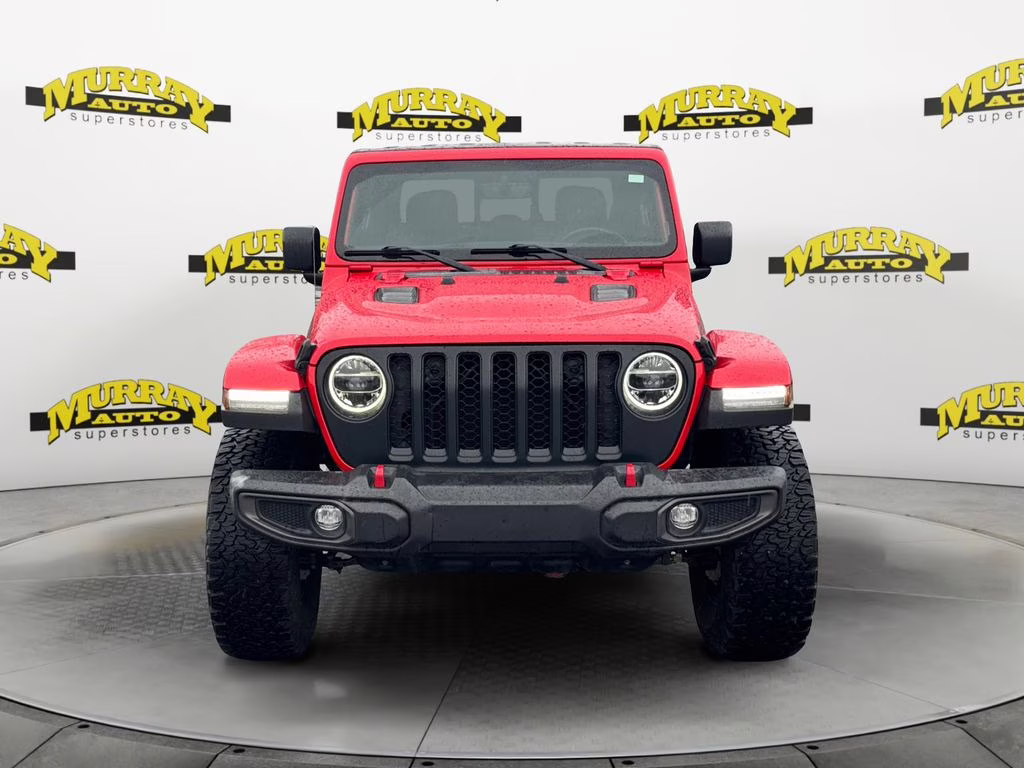 2022 Firecracker Red Clearcoat Jeep Gladiator Rubicon 4X4 Truck
