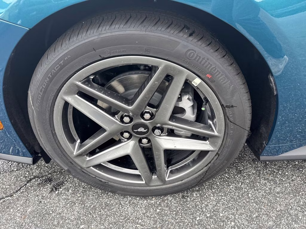 2026 Blue Ford Mustang EcoBoost RWD Coupe