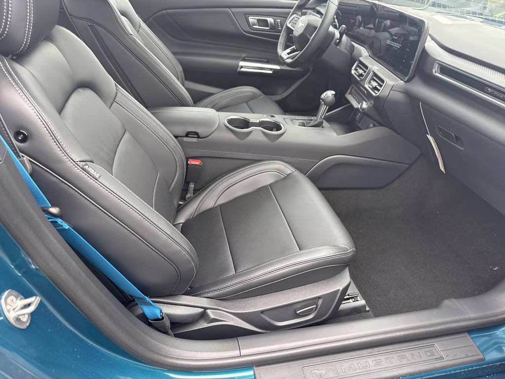 2026 Blue Ford Mustang EcoBoost RWD Coupe