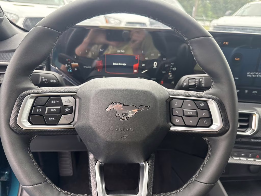 2026 Blue Ford Mustang EcoBoost RWD Coupe